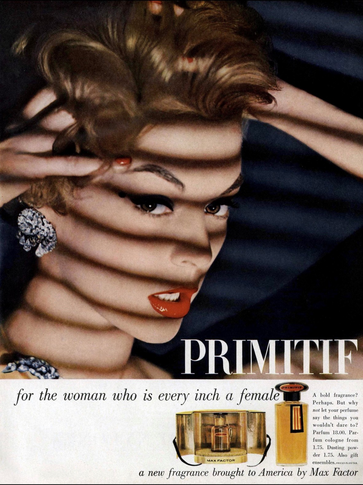 Jean Patchett for Max Factor Primitif.