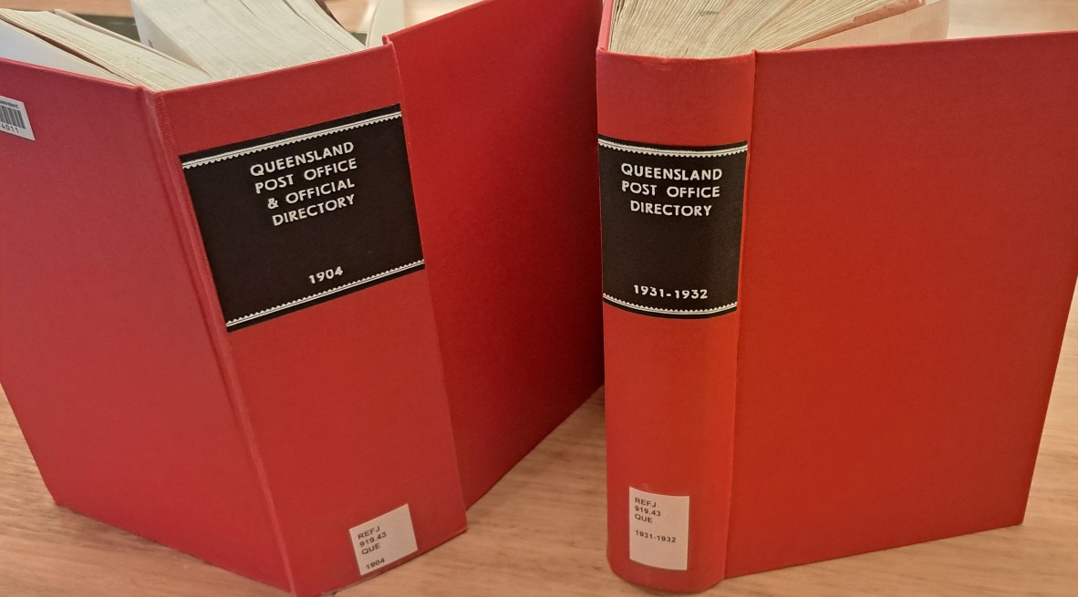 photograph of Queensland Post Office Directories