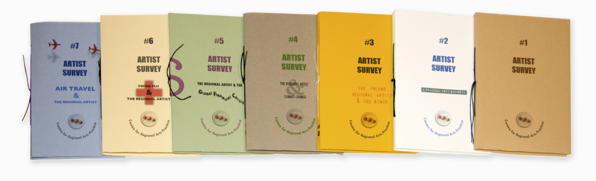 Some early C.R.A.P. Artists Survey books