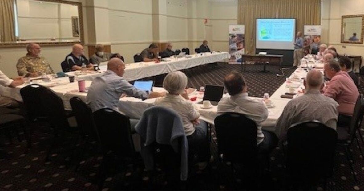 State Library RDDO Rick Hospers presenting to the North West Queensland Regional Organisation of Councils