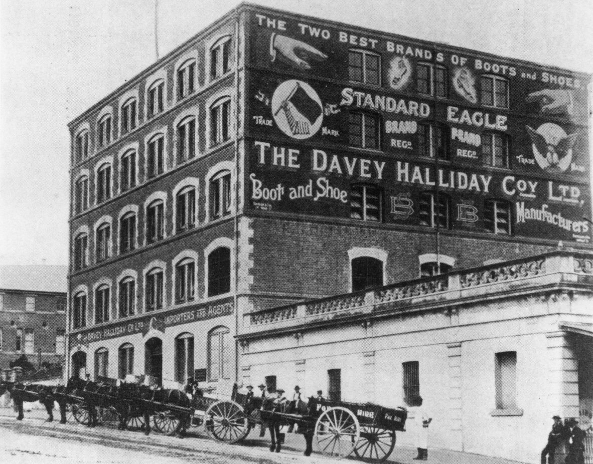 Davey Halliday Company Ltd. building on Ann Street, Brisbane.