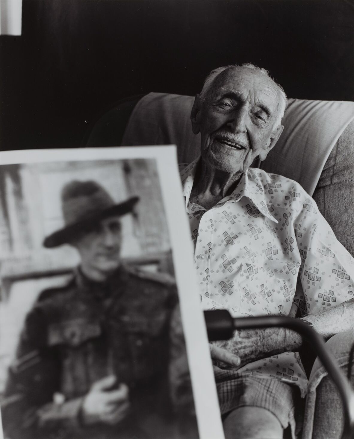 Portrait of Ted Smout, OAM, 2001