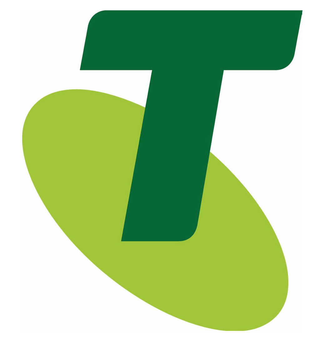 Telstra logo green