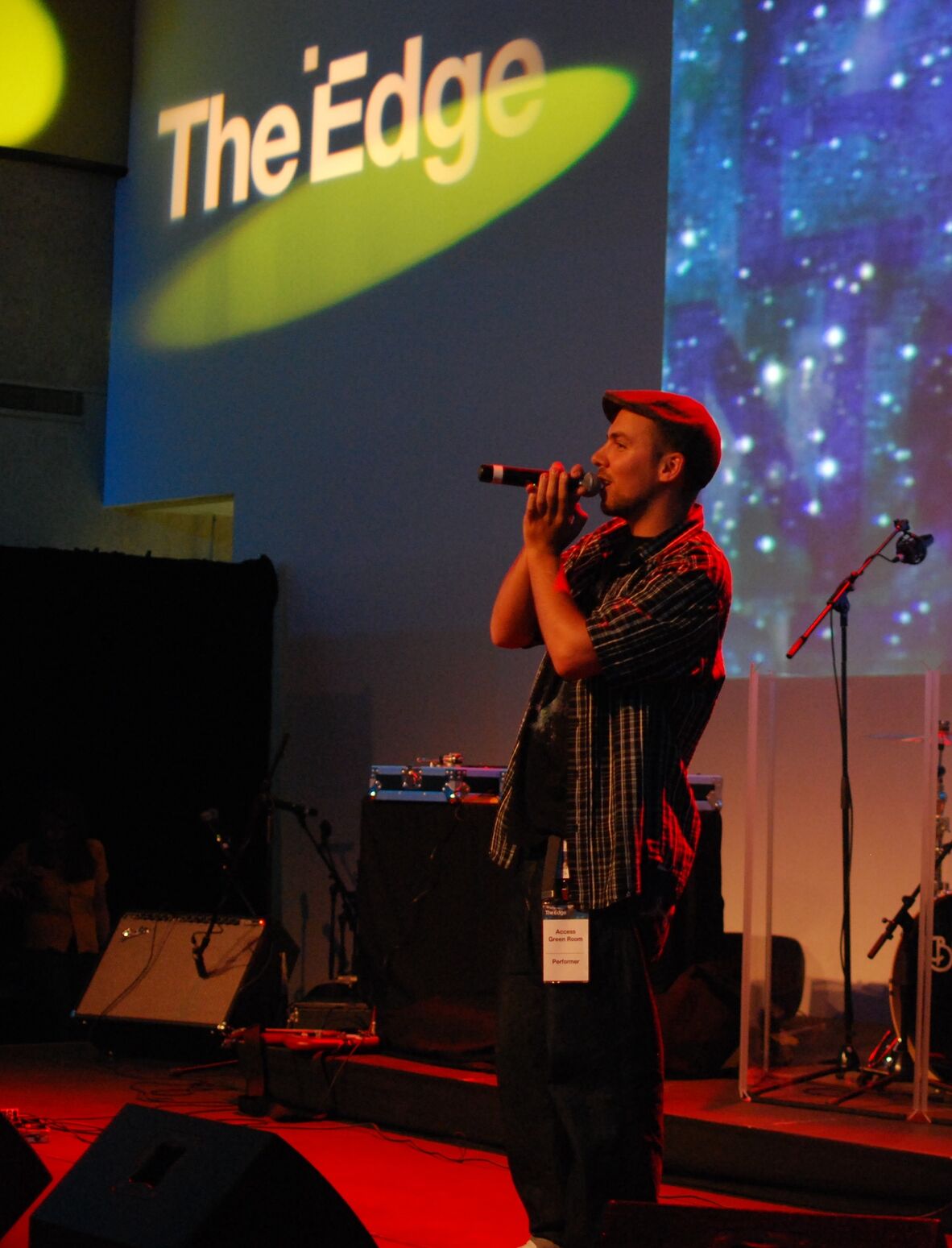The Edge launch 2010 live acts in the auditorium