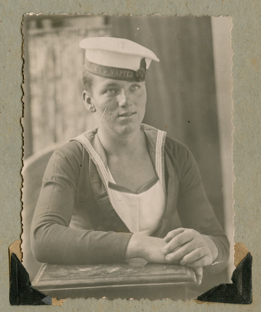 Able Seaman Thomas Colin Low in Uniform