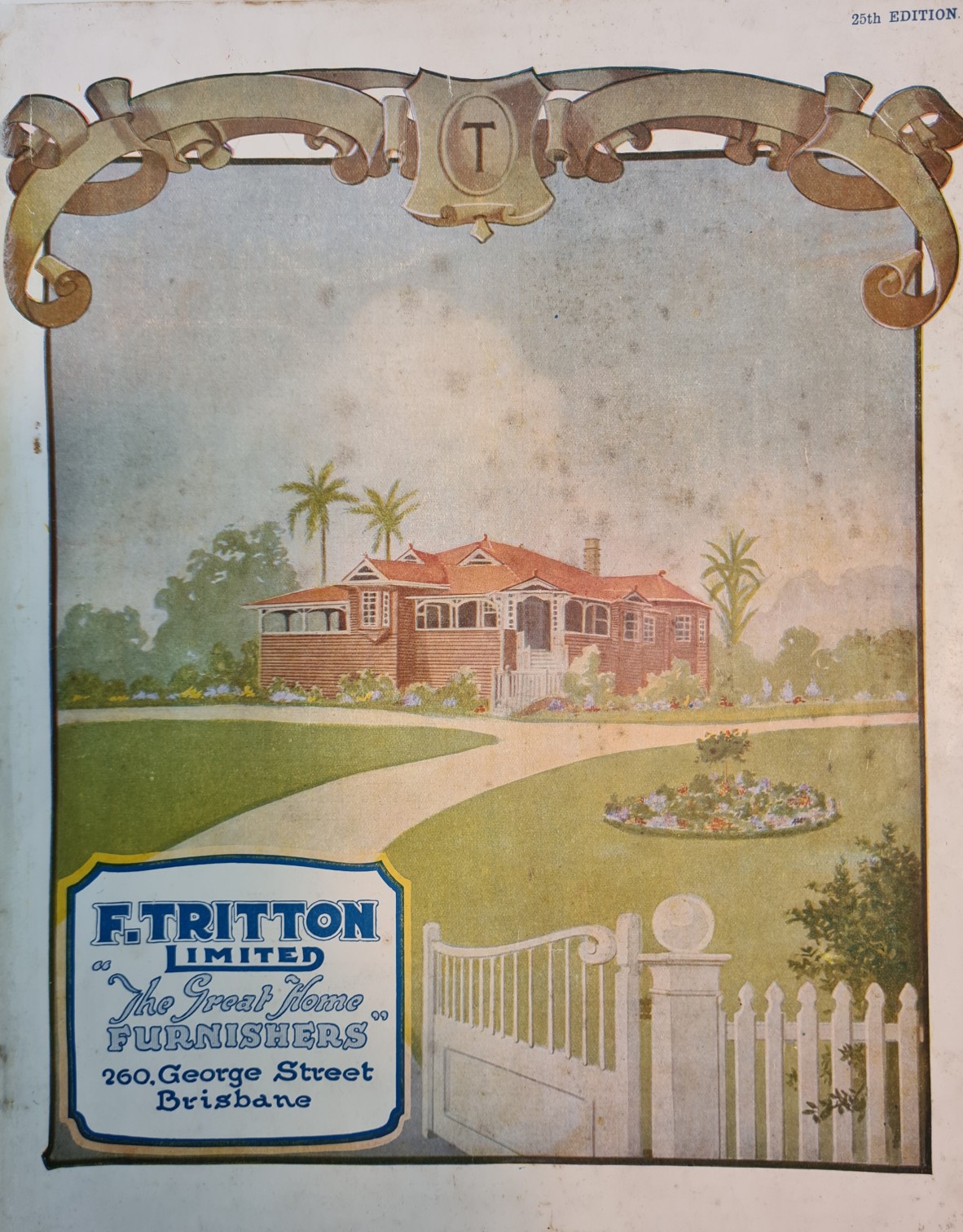 Trittons, the Great Home Furnishers catalogue 25th Edition, 1930s.