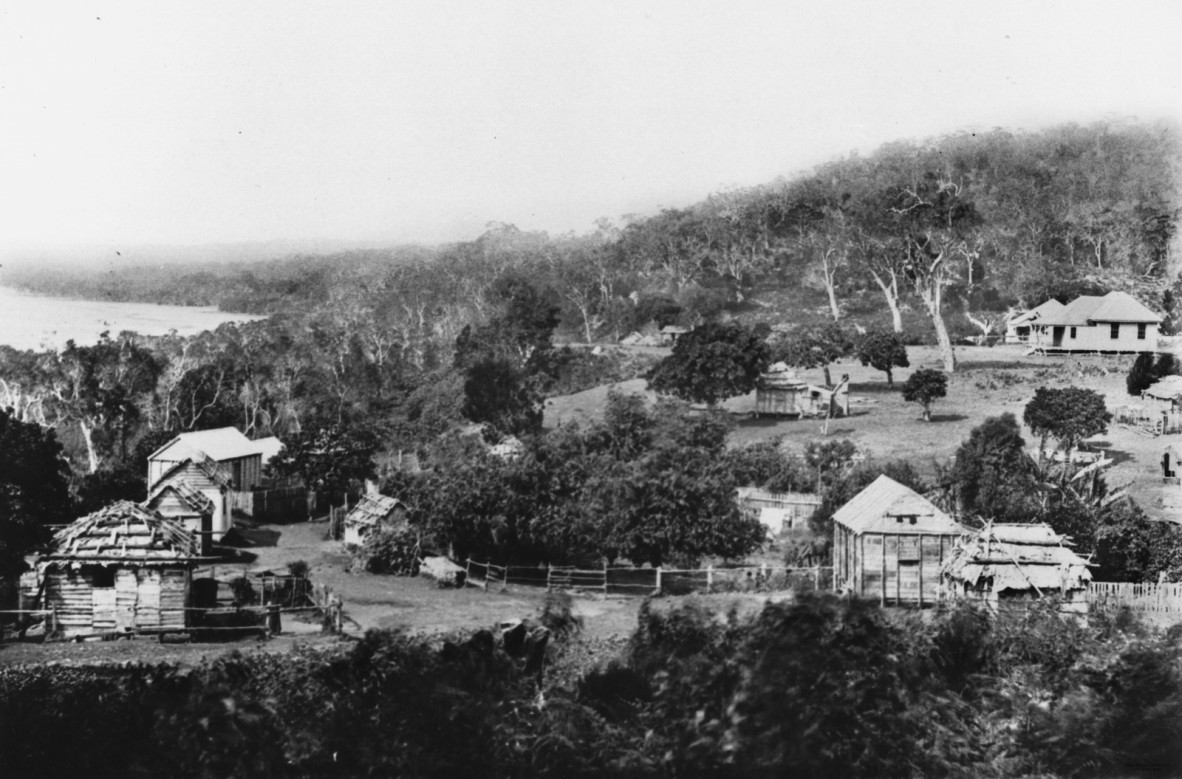 View of Myora Mission, North Stradbroke Island