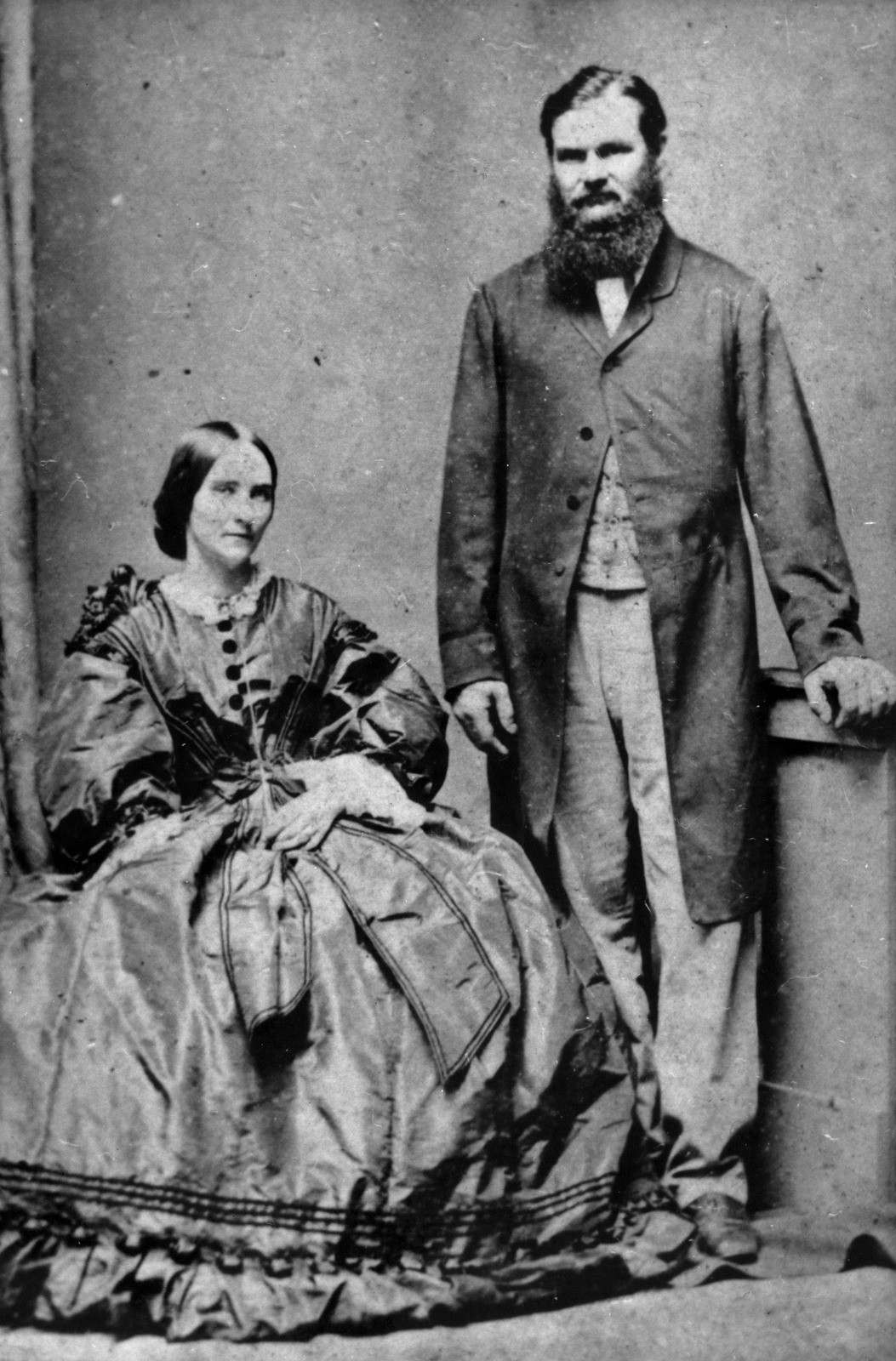 William Landsborough and his wife Caroline