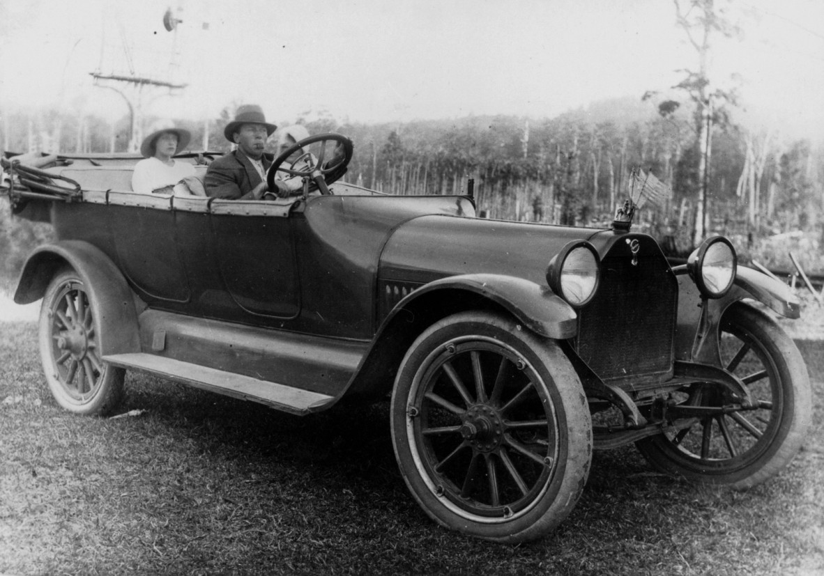 Norman Olsen's Studebaker tourer, 1918