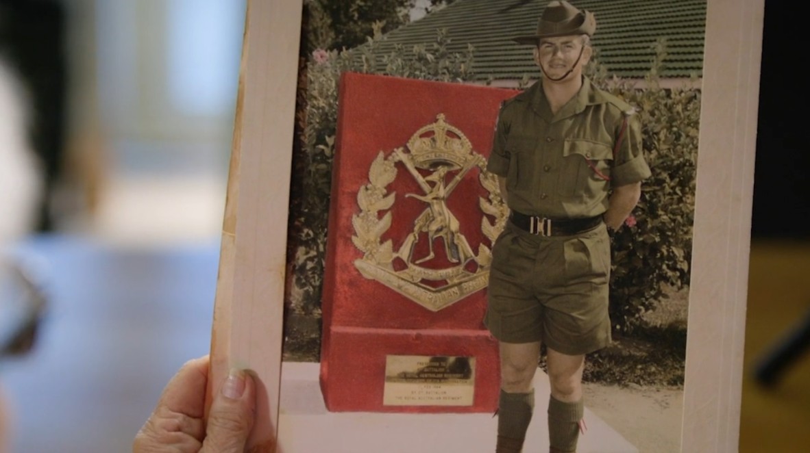 Winston Gregory in uniform.