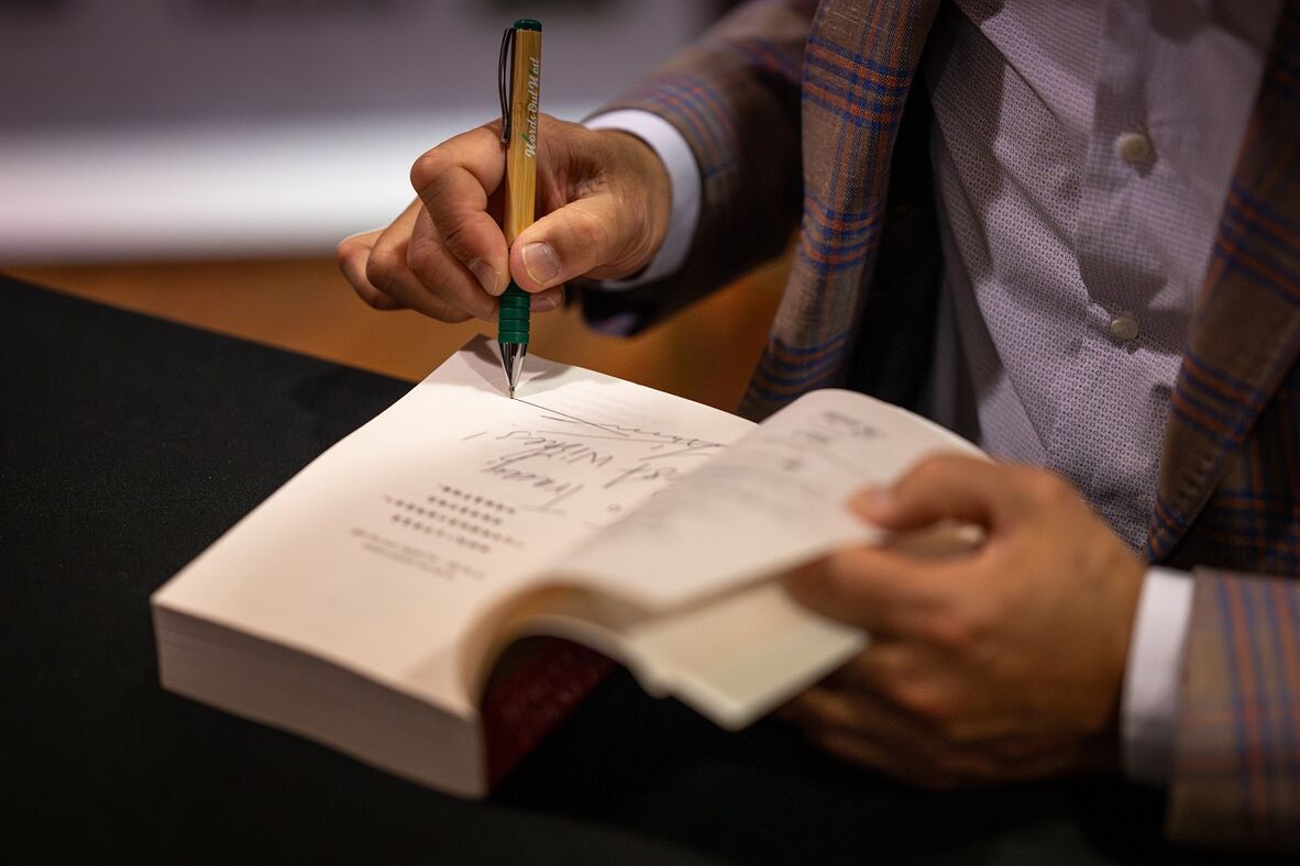 Words out West book signing