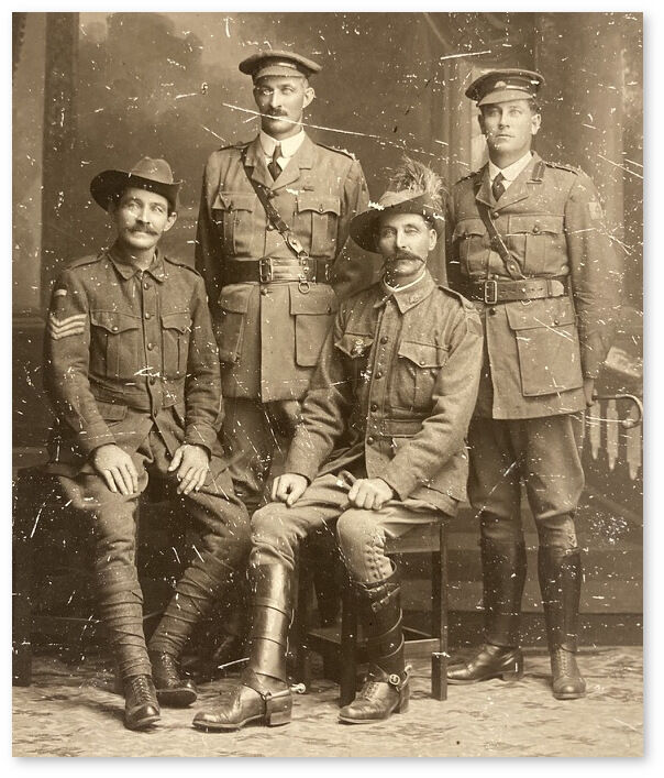 Barker brothers, ww1