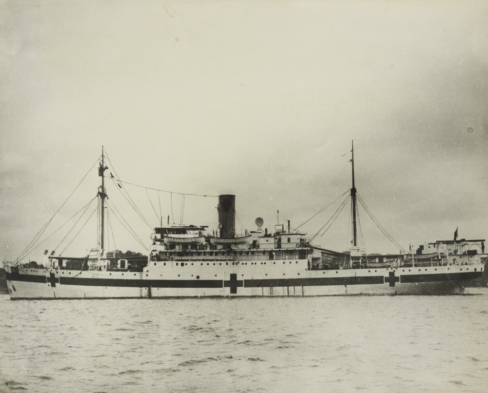 Photograph of 2/3rd Australian Hospital Ship "Centaur", 1943, OMEG/80