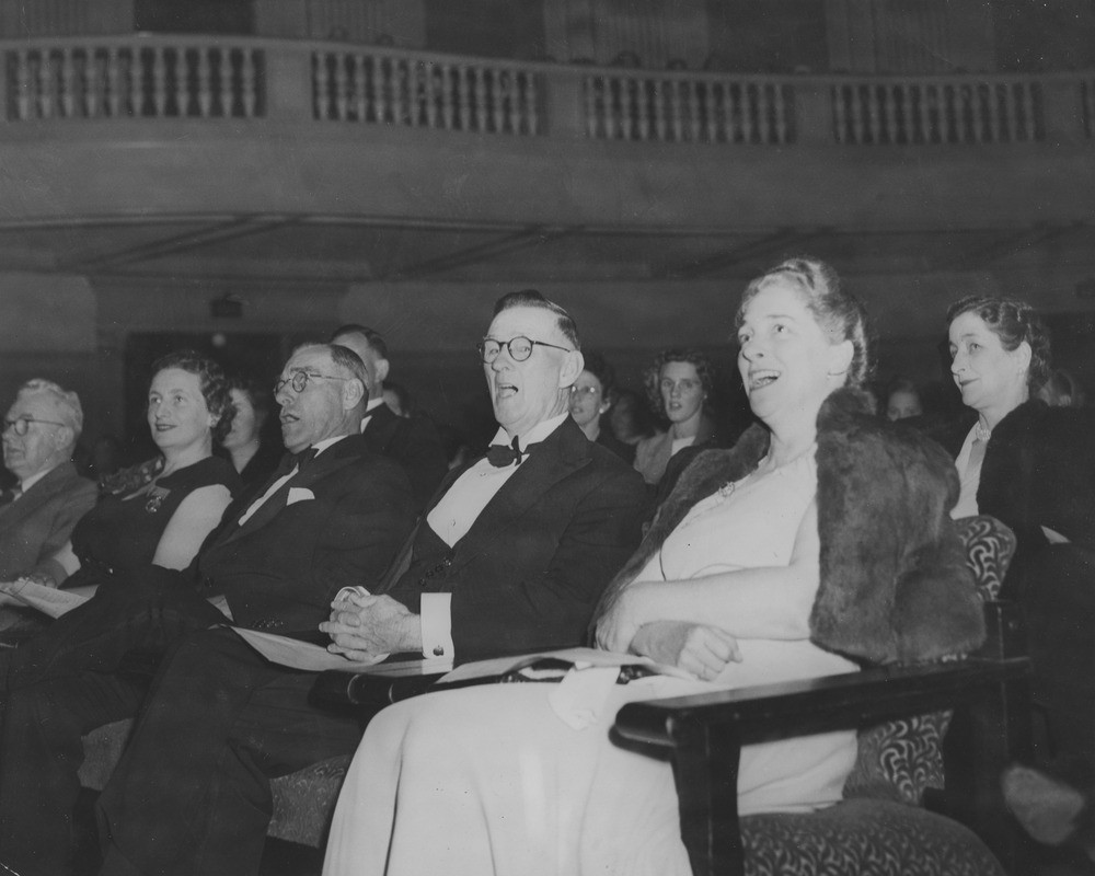 Guests at the Centaur Commemorative Concert held at Brisbane City Hall, 12 May 1949