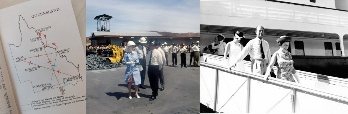 Photographs of the Queen's 1970 tour of Queensland.