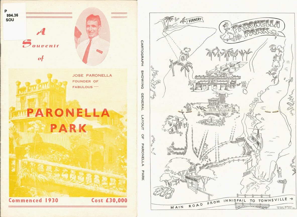 A souvenir of Jose Paronella, founder of fabulous Paronella Park.
