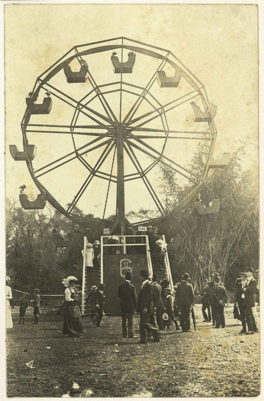 Ferris wheel at the Ekka, Brisbane, ca. 1918