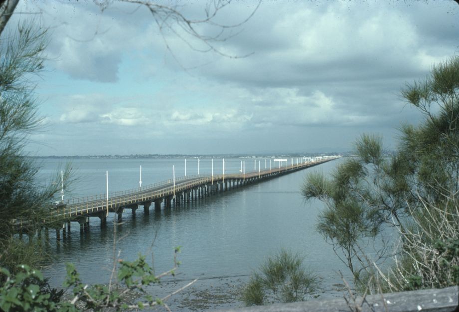 Hornibrook Bridge, taken on 80th anniversary of the opening