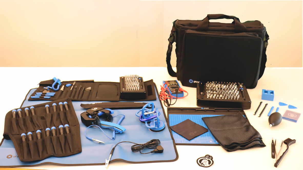 Tools for repairing computers and consumer electronics.