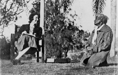 Enid Bell and Bunjoey
