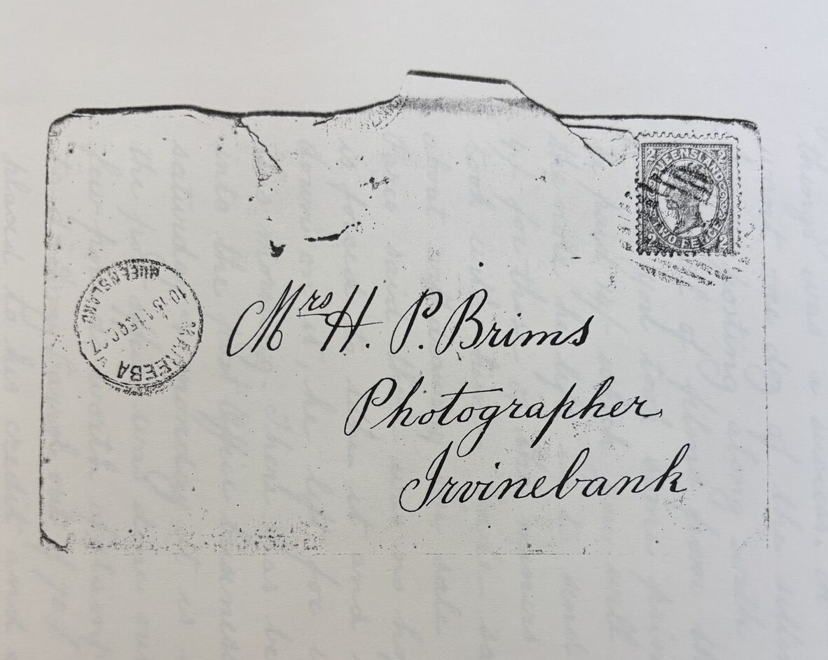 Business correspondence for an order of portraits in 1908.