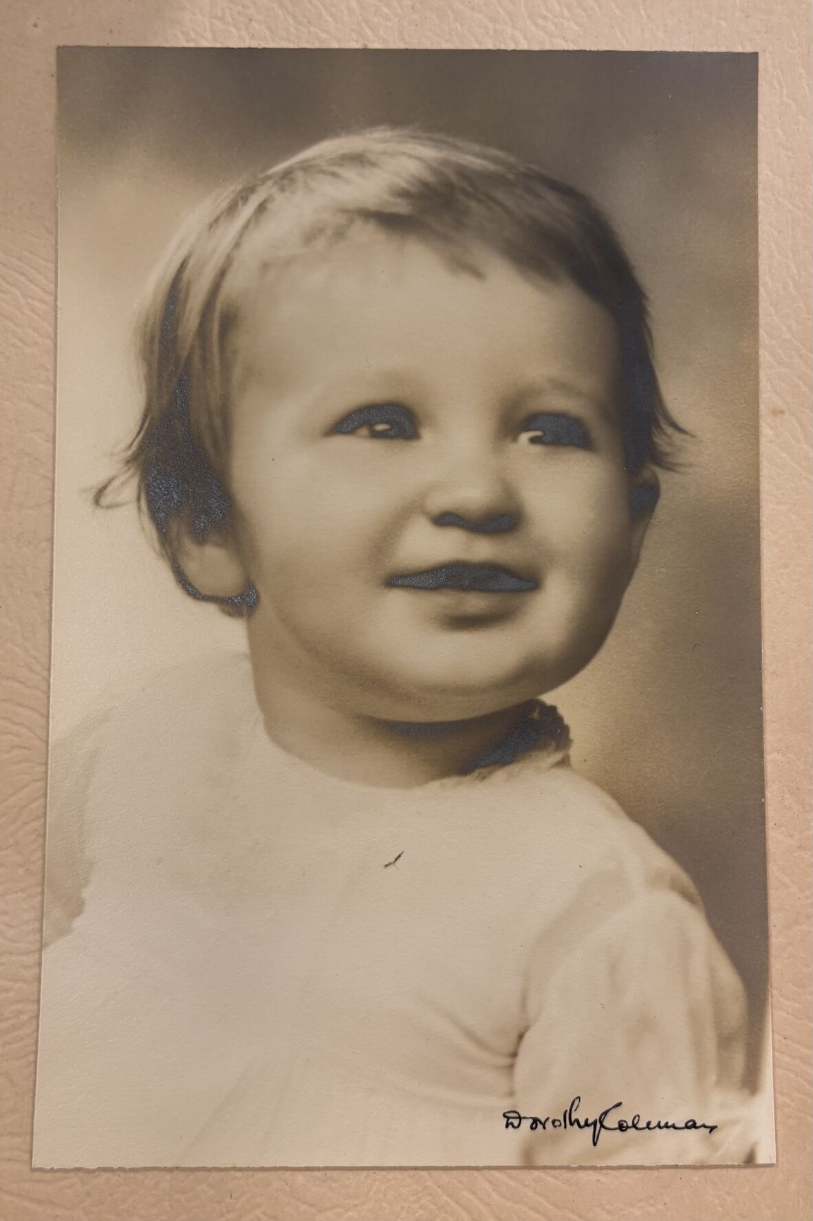 Child portrait from the Powell and Prentice family photographs.