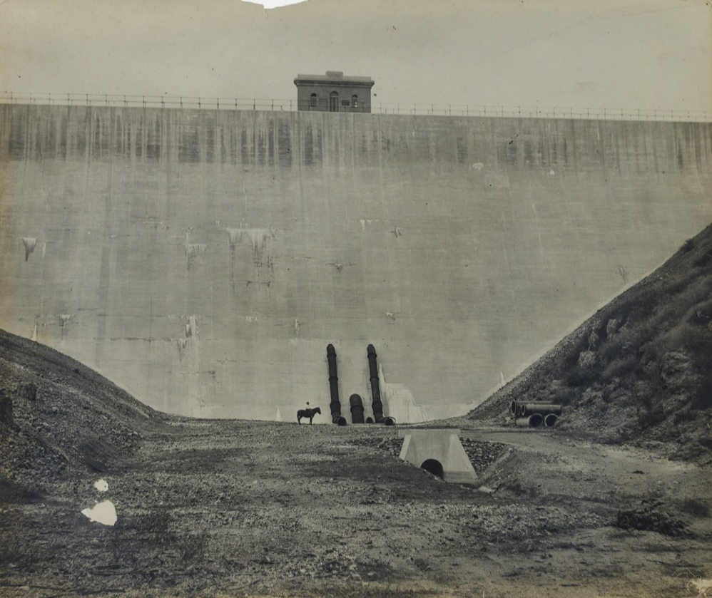 View of Lake Manchester Dam