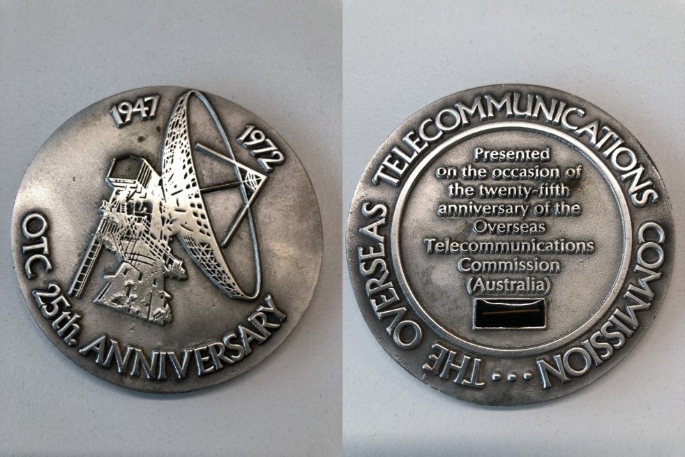 OTC 25th Anniversary Medallion