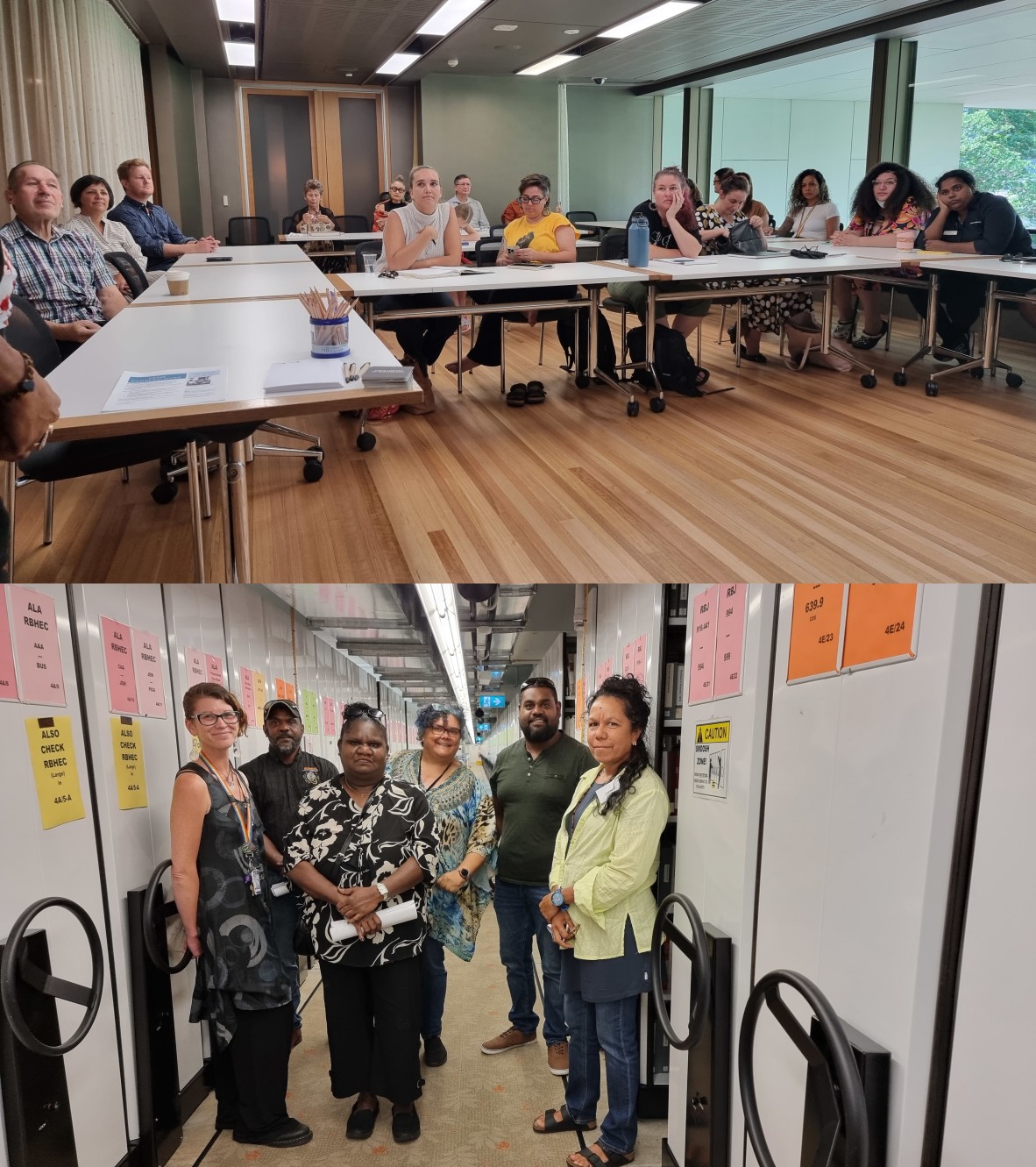 Jo's workshop at State Library, The role of the camera and archiving. March 2023.