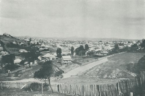Brisbane suburb of Paddington from Enoggera Terrace, ca. 1890, John Oxley Library, State Library of Queensland, Image No: APE-047-01-0013