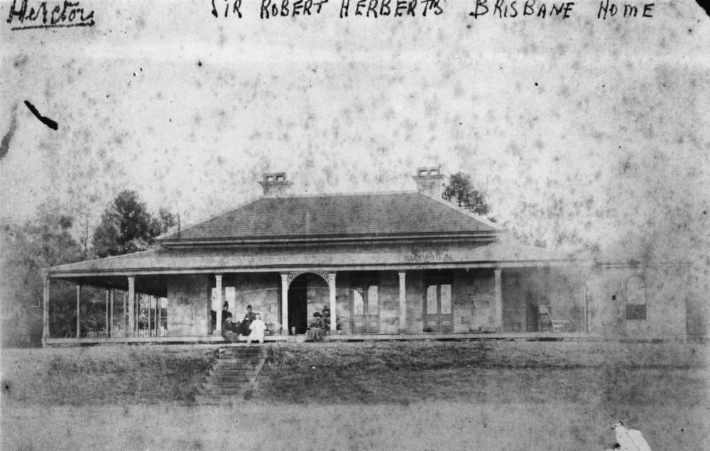 Early Brisbane home 'Herston', ca. 1890, John Oxley Library, State Library of Queensland Neg: 60651 