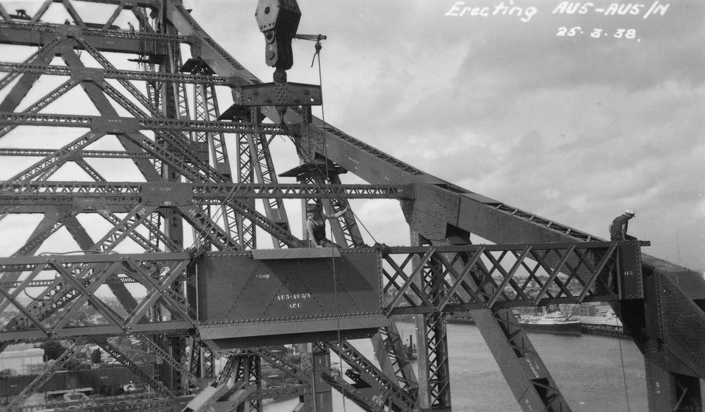 Story Bridge Brisbane, March 1938