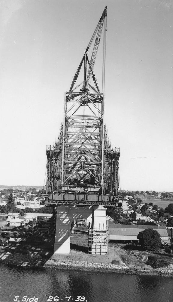 Southern end of the Story Bridge, July 1939