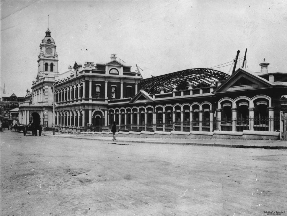 Central Railway Station Brisbane Queensland 1901 