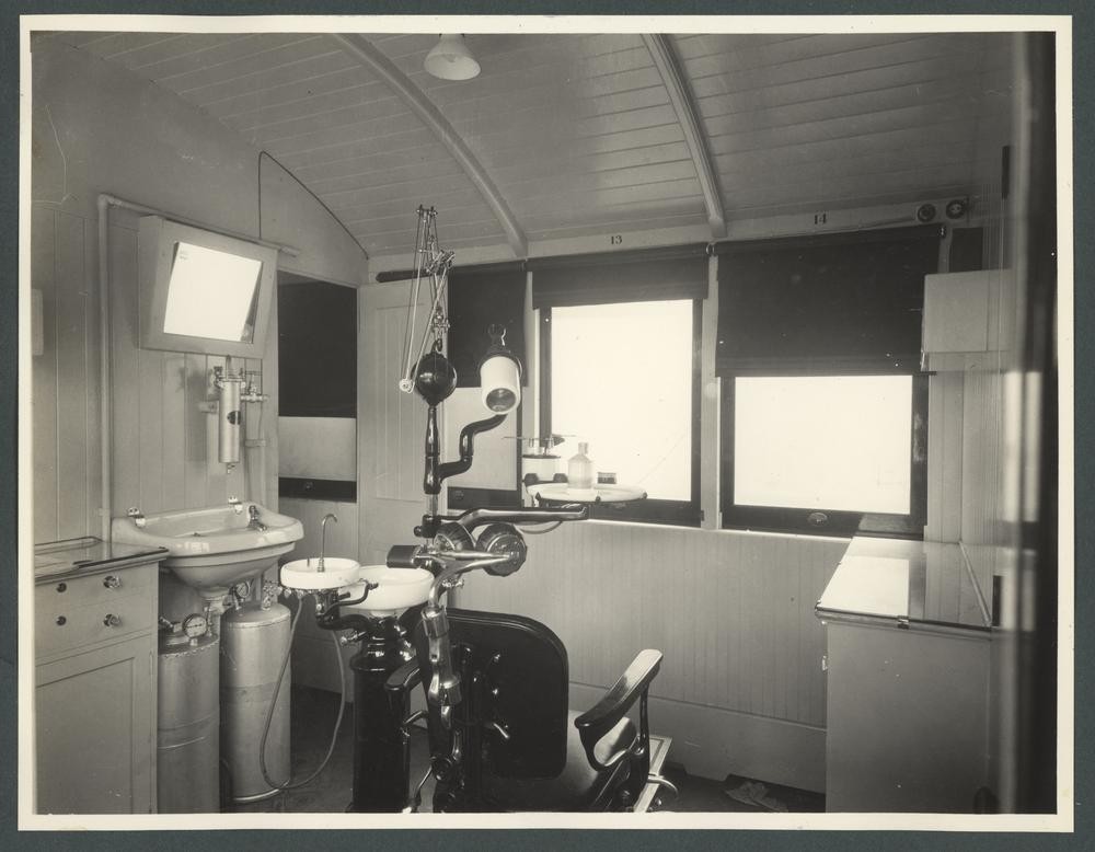  Interior view of No 5 Rail Dental Cliinic ca 1928