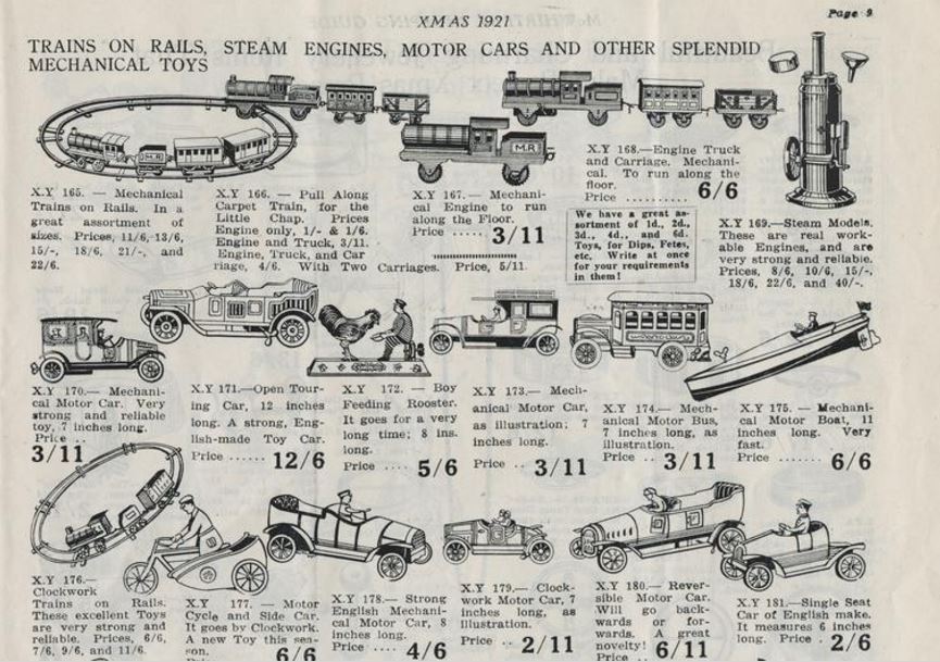 McWhirters' Shopping Guide XMAS 1921 p.9