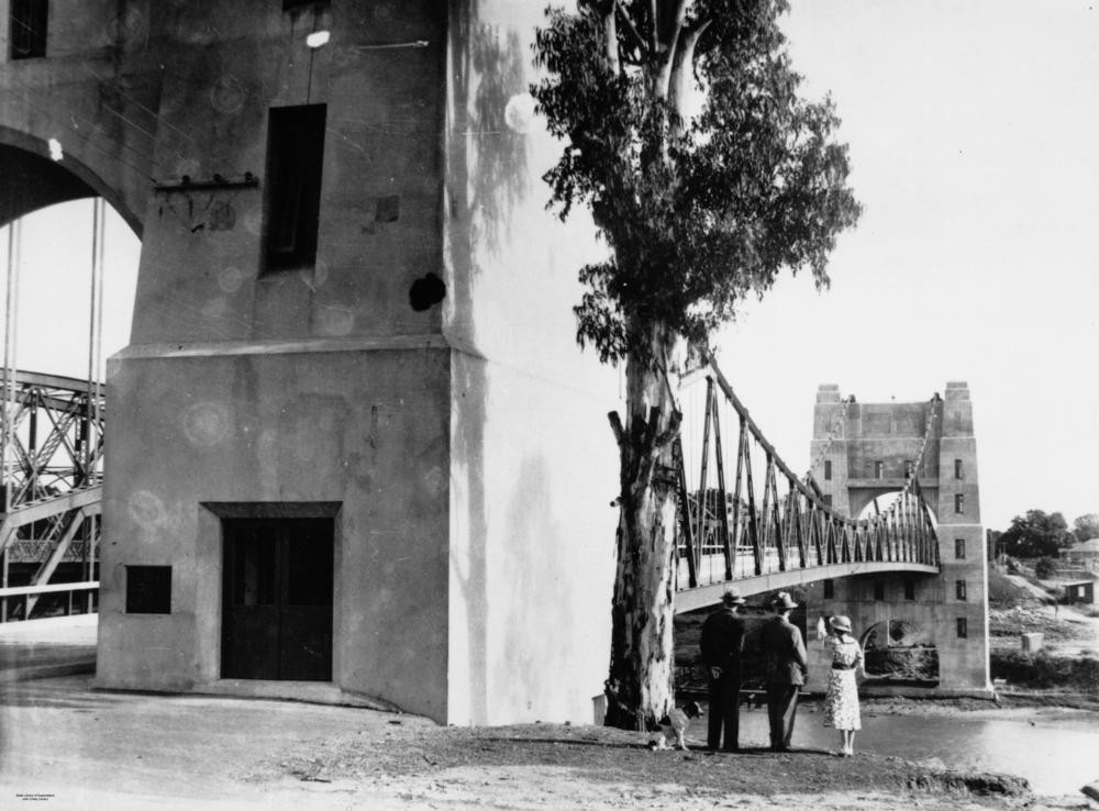 A bridge downstream of the victoria bridge was part of a larger plan, devised by professor roger hawken of the university of queensland in the 1920s, for a series of bridges over the brisbane river to alleviate congestion on victoria bridge and to divert traffic away from the brisbane central business district. Indooroopilly Library - Walter Taylor and his bridge | State Library Of Queensland