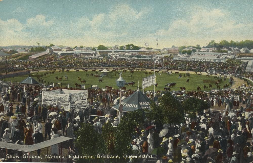 National Exhibition at the Show Grounds, Brisbane. Undated.