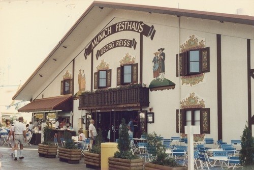 German beer hall at Expo 88 in South Bank Brisbane 1988