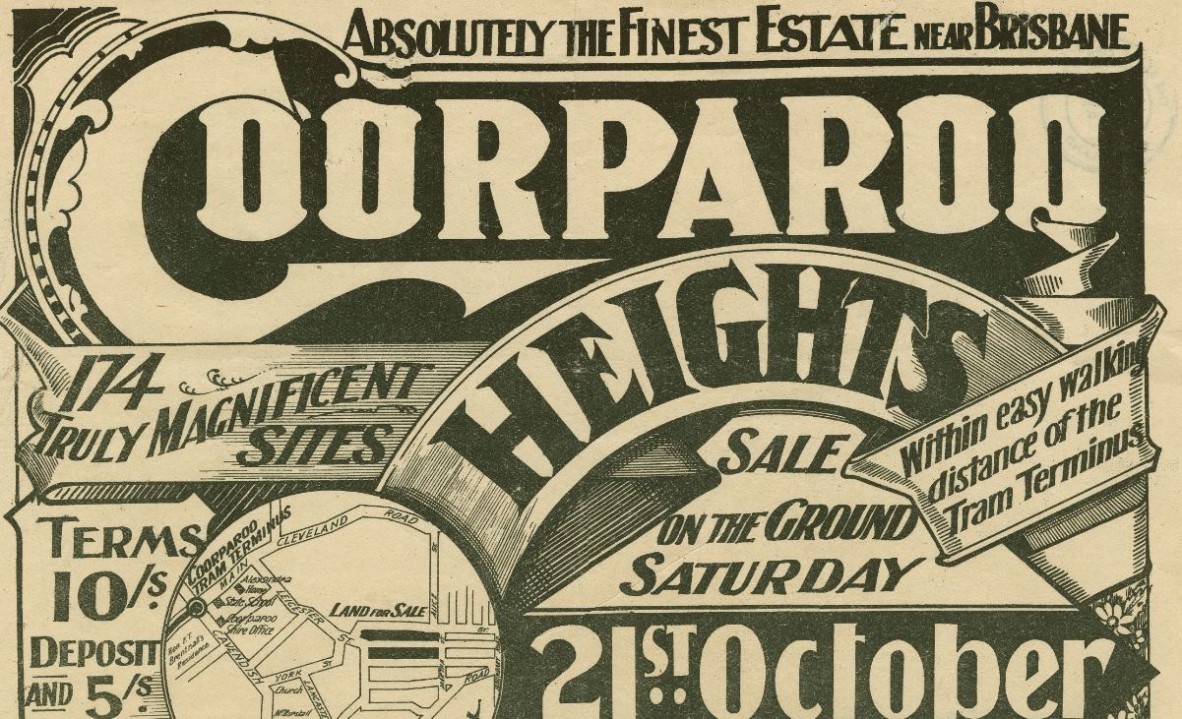 Coorparoo Heights real estate poster