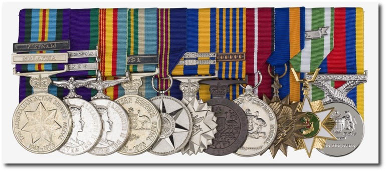 Medals and awards Captain Andrew Craig RAN