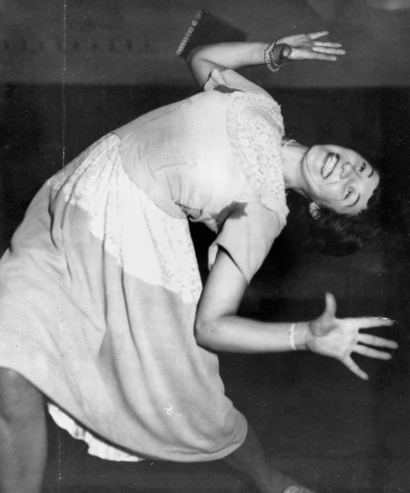 Lee Celledoni dancing the Jitterbug 1947