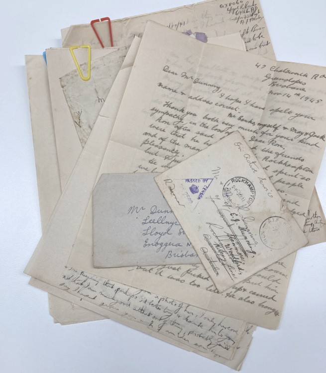 Letters to Robert Denning
