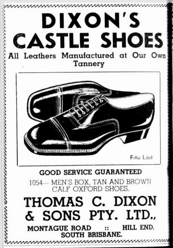 Castle shoes, Courier Mail, 26 June, 1939.