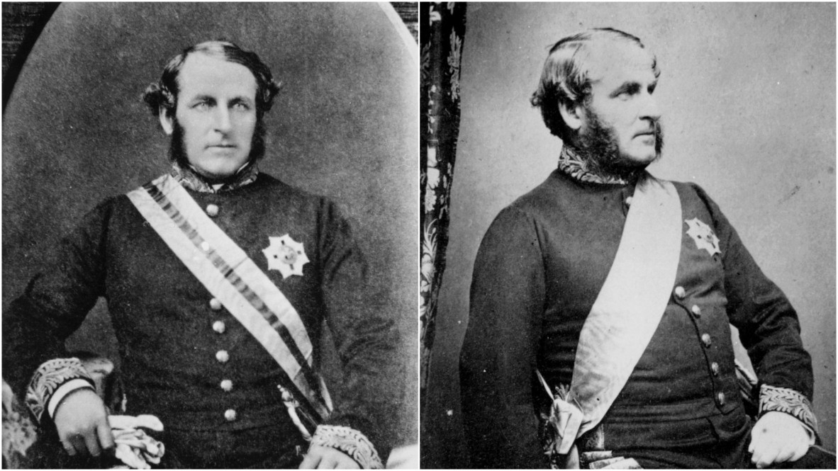 Two portraits of Sir George Bowen Queenslands first Governor