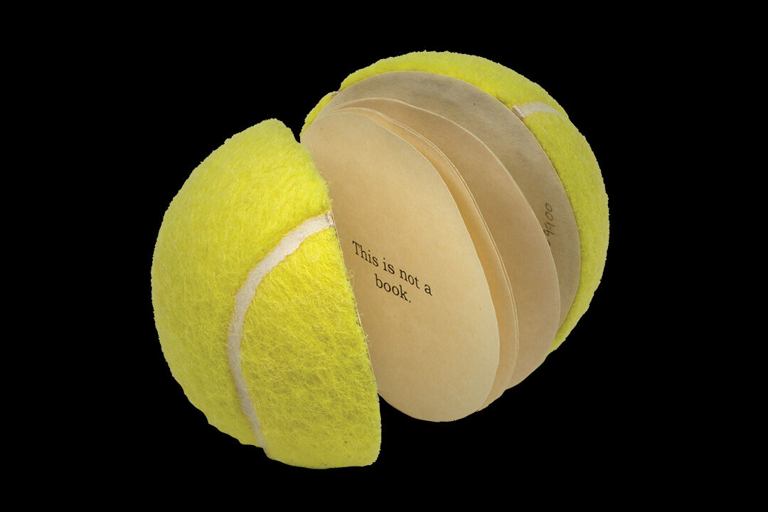 Tennis ball, 2001, Linda Newbown.