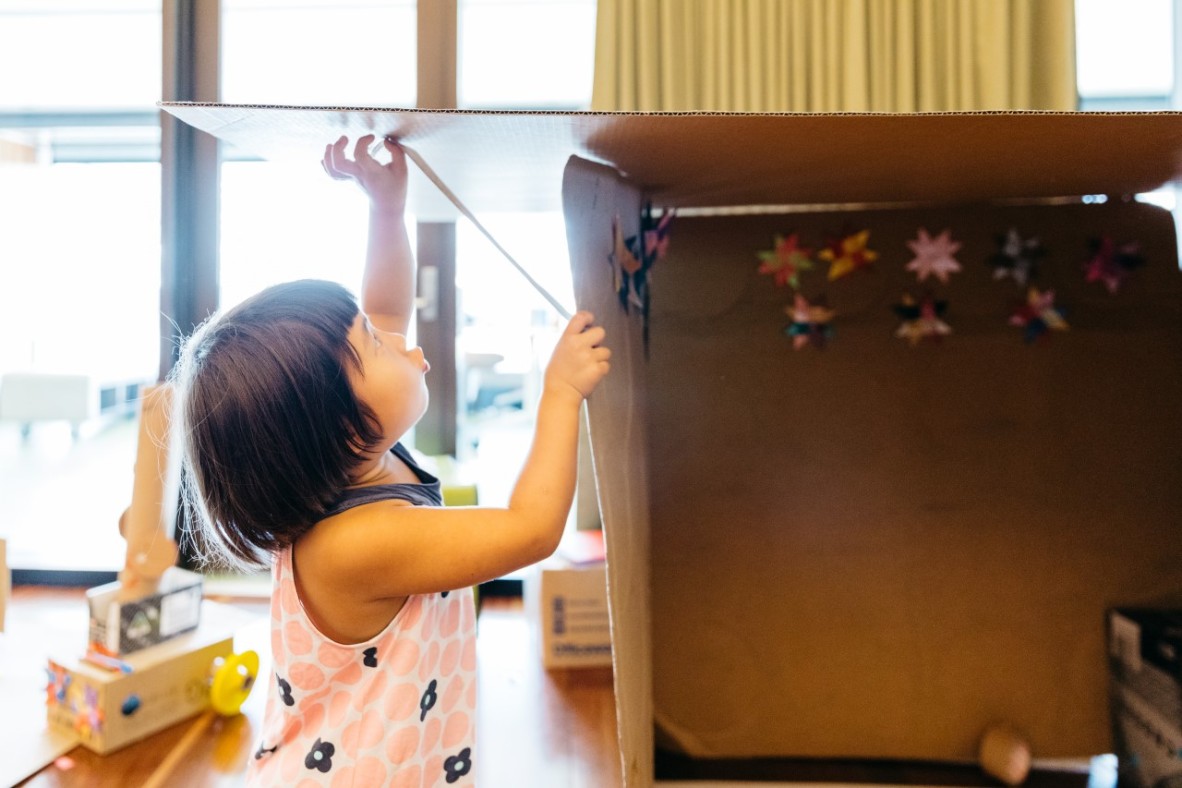 Boxes make for the best activities!