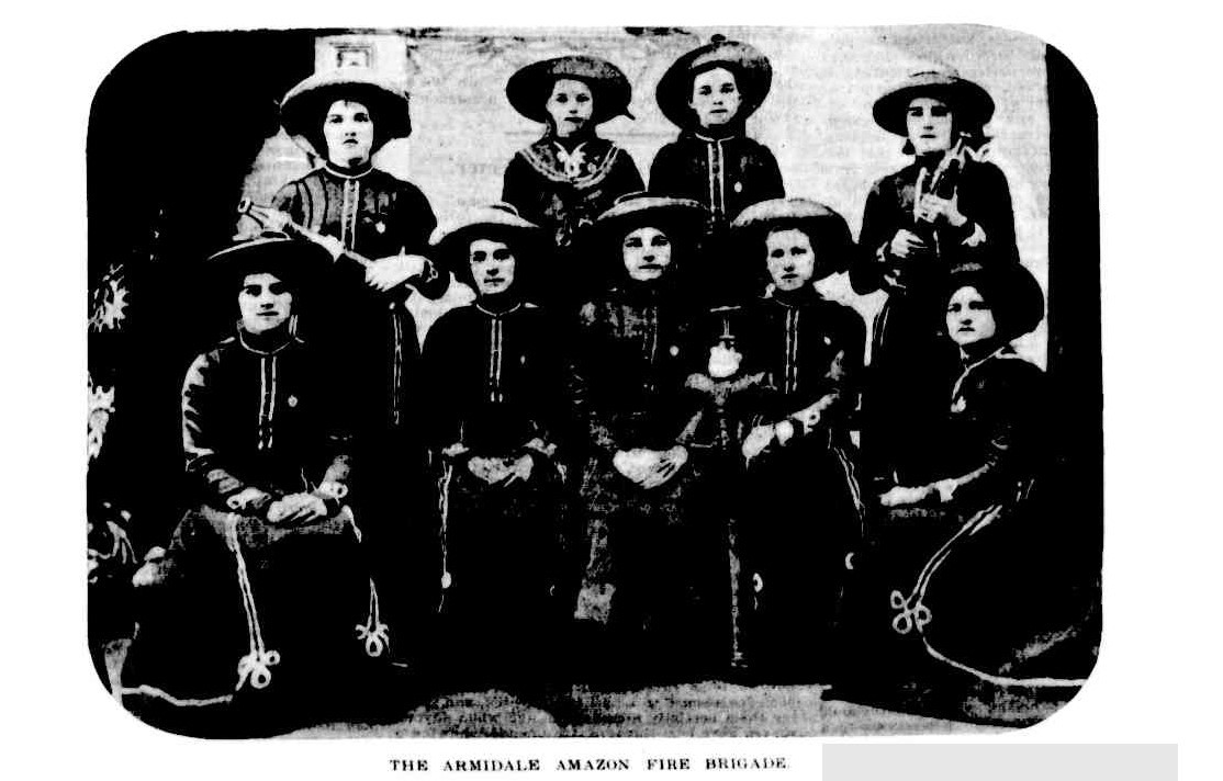 Group of women in uniform