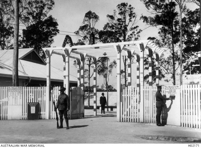 Entrance to the White City