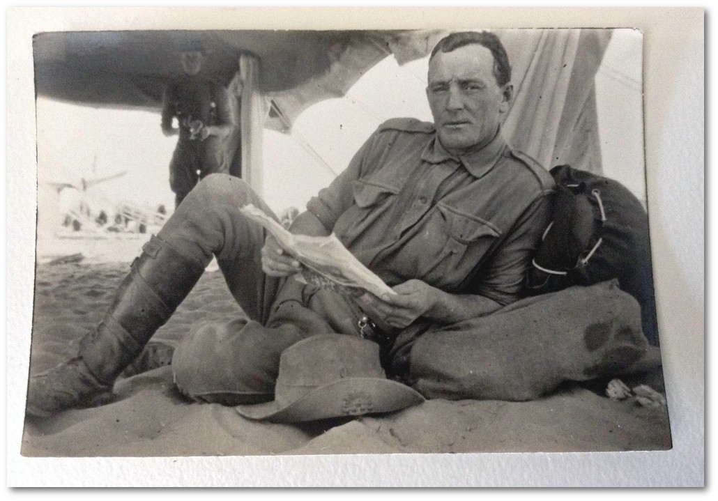 Soldier, Mena Camp, Egypt